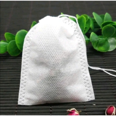 Set 100 túi lọc trà, cà phê, thảo dược vải không dệt có dây rút - Công nghệ New, 13.900₫