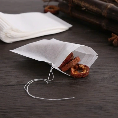 SET 100 túi lọc trà giấy trắng có dây rút - kích thước đầy đủ, giá chỉ 24.900 VND