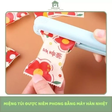 Set 100 túi Opp hàn miệng 7x10cm đựng bánh kẹo, phụ kiện nhỏ họa tiết hoạt hình dễ thương, giá chỉ 30.710₫ 5