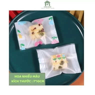 Set 100 túi Opp hàn miệng 7x10cm đựng bánh kẹo, phụ kiện nhỏ họa tiết hoạt hình dễ thương, giá chỉ 30.710₫ 10