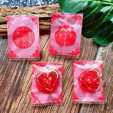 Set 100 vỏ đựng bánh 7x10cm - Túi bánh quy, bông tuyết, trà, giá 35k