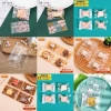 Set 100 vỏ túi bánh 5.5x8.5cm Đựng Cookie, Bông Tuyết B5 - Giá chỉ 35.000 VND