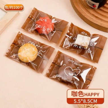 Set 100 vỏ túi bánh 5.5x8.5cm Đựng Cookie, Bông Tuyết B5 - Giá chỉ 35.000 VND 7
