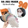 Set 100c Khẩu Trang 9A JULI 5 lớp kháng khuẩn, che kín gò má - Giá chỉ 11.999₫