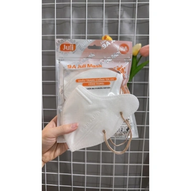 Set 100c Khẩu Trang 9A JULI 5 lớp kháng khuẩn, che kín gò má - Giá chỉ 11.999₫