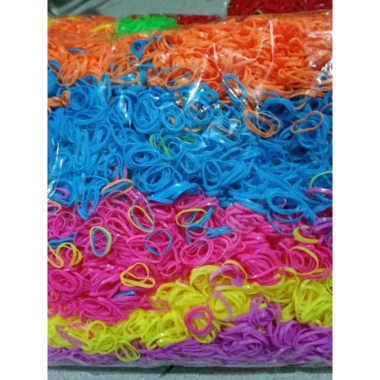 Set 100g Dây Thun Buộc Tóc Bé Yêu Nhiều Màu - Siêu Mềm, Giá Chỉ 19.234 VNĐ Set 100g Dây Thun Buộc Tóc Bé Yêu Nhiều Màu - Siêu Mềm, Giá Chỉ 19.234 VNĐ