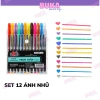Set 12-24 Bút nhũ neon lấp lánh - Trang trí sổ tay, planner, bullet journal, giảm giá 20% chỉ 31.900₫ 10