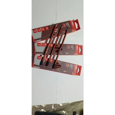Set 12 cây chì sọc cam DeLi siêu chất lượng - Giá ưu đãi 45.500đ 2