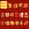 Set 12 Dây Liễn Treo Cành Đào Mai Tết 2.026 - 6×8cm Đa Sắc YD, Giá Ưu Đãi 35k 9