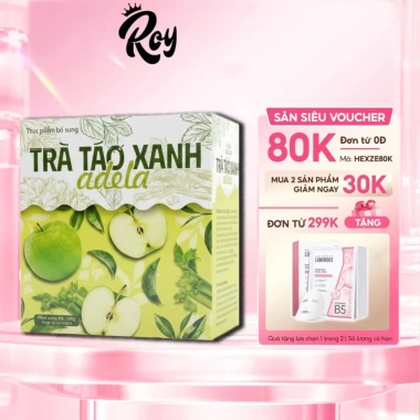 Set 12 gói trà táo giảm cân Kelly Detox chính hãng An toàn, hiệu quả, giảm 22%