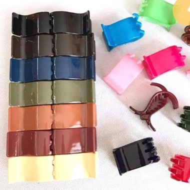 Set 12 kẹp tóc càng cua 3 răng 5 răng DTonline – Giá chỉ 35.000đ
