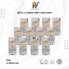 Set 12 Ly Thủy Tinh Vân Nổi 20ml ZN-06 Mini Sang Trọng - Uống Rượu Tiệc Gia Đình Nhà Hàng Giá 104.000đ