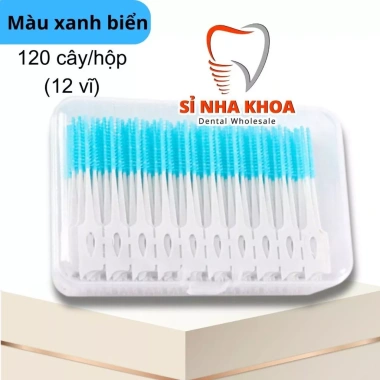 Set 120 Bàn Chải Kẽ Răng Silicon Mềm và Tăm Răng Chăm Sóc Răng Miệng 99.000₫ 5