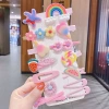 Set 14 Kẹp Tóc Bé Gái Freeship - Họa Tiết Hoạt Hình Kiểu Hàn Quốc Dễ Thương 4