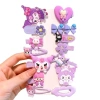 Sét 14 kẹp tóc Kuromi cho bé gái - Giá ưu đãi 30.000đ, phong cách dễ thương 5