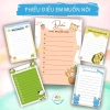 Set 15 phiếu A5 Điều Em Muốn Nói – Nhiều mẫu viết ước mơ, mục tiêu, lời muốn nói, Giá 19.000 VND