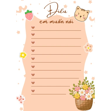 Set 15 Phiều A5 Mesaukids Viết Điều Ước Mục Tiêu Lời Muốn Nói Giá Ưu Đãi 16.000đ