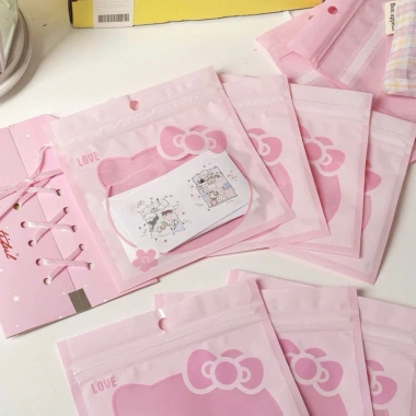 Set 15/50 Túi Zip Nơ Xinh Đáng Yêu - Đựng Card, Phụ Kiện Đa Năng, Giá 30.000₫ 8 Set 15/50 Túi Zip Nơ Xinh Đáng Yêu - Đựng Card, Phụ Kiện Đa Năng, Giá 30.000₫ 8