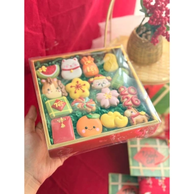Set 16 bánh quy icing Tết 2.026 - Hương vị giòn ngọt, quà Tết độc đáo, chỉ 199.000đ 2