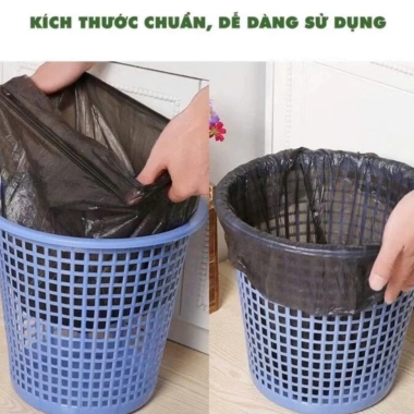 Set 1kg túi đựng rác đa size Home Deli tự phân hủy, chắc chắn, gọn gàng, 54.000đ 5