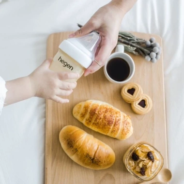 Set 2 Bình sữa Hegen PPSU 150ml 240ml 330ml Cổ rộng cho bé - Monnie Kids