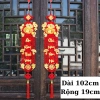 Set 2 Câu Đối Nhung Đỏ Trang Trí Tết 2.026 - Treo Cửa May Mắn Giá 80.000 VND 6