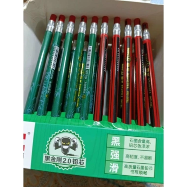 Set 2 cây chì bấm sọc 2.0 - Viết mượt, bền lâu, giá 15.999₫ giảm từ 20.799₫ 2 Set 2 cây chì bấm sọc 2.0 - Viết mượt, bền lâu, giá 15.999₫ giảm từ 20.799₫ 2