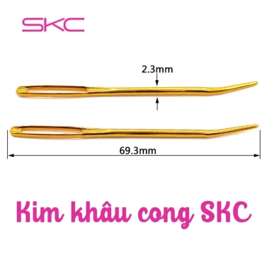 Set 2 Cây Kim Khâu Cong SKC Chính Hãng - Giá chỉ 25.000đ, khuyến mãi giảm giá, dễ dàng dùng và bền bỉ 8 Set 2 Cây Kim Khâu Cong SKC Chính Hãng - Giá chỉ 25.000đ, khuyến mãi giảm giá, dễ dàng dùng và bền bỉ 8