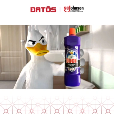 Set 2 chai Nước tẩy nhà tắm Duck Pro 900ml Siêu tẩy diệt 99,9% vi khuẩn, giá 39.700đ 6