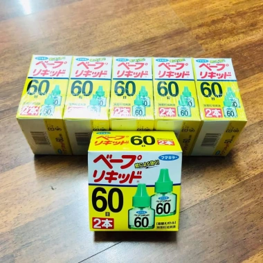 Set 2 chai tinh dầu đuổi muỗi Nhật Bản 60 ngày thay thế máy đuổi muỗi 207.000 VNĐ