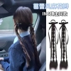 Set 2 Chiếc Tóc Giả Nơ Xoắn Mix và Ruy Băng 35cm Phong Cách Hàn Quốc Cho Bé Gái 4