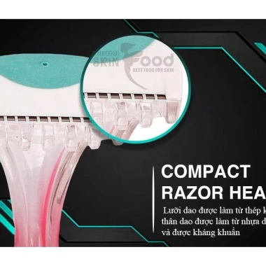 Set 2 Dao Cạo Bikini Kai Nhựa - Razor An Toàn, Cạo Mượt, Giá Ưu Đãi 47.000đ 3