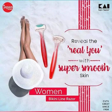 Set 2 Dao Cạo Bikini Kai Nhựa - Razor An Toàn, Cạo Mượt, Giá Ưu Đãi 47.000đ 6