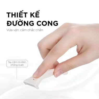 Set 2 dao cạo bikini Vacosi Lady Razor Kit siêu mịn không gây kích ứng giá 48.000đ 3