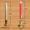 Set 2 đèn cầy nế pin - Nhỏ gọn, tiện lợi, trang trí phòng thờ, chỉ 59.000₫ 5