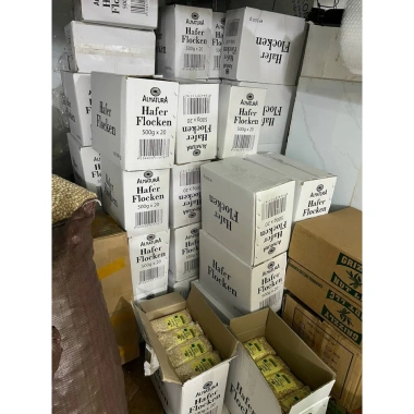 Sét 2 gói 1kg yến mạch nhập khẩu Đức - nguyên hạt, nguyên cám, chỉ 50.000₫ (giảm từ 61.500₫)