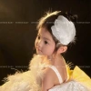 Sét 2 Kẹp Tóc Lông Vũ Đính Ngọc Trai - Thời Trang Cosplay, Giá 40.500 VND 2
