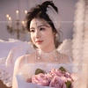 Sét 2 Kẹp Tóc Lông Vũ Đính Ngọc Trai - Thời Trang Cosplay, Giá 40.500 VND 6