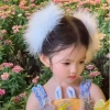 Sét 2 Kẹp Tóc Lông Vũ Thiên Nga Đính Đá Phụ Kiện Cosplay Thời Trang Nổi Bật Chụp Ảnh Giá 40.500 VND 3