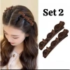 Sét 2 kẹp tóc mái vải nhung hottrend - Đệm mềm, giữ chắc, chỉ 25.000₫ giá gốc 32.250₫ 5