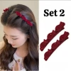 Sét 2 kẹp tóc mái vải nhung hottrend - Đệm mềm, giữ chắc, chỉ 25.000₫ giá gốc 32.250₫ 6
