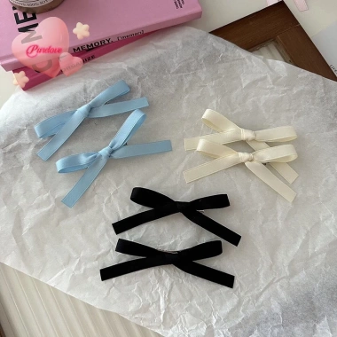 Set 2 kẹp tóc nữ nơ ruy băng xinh xắn - Giá chỉ 39.852 VND, giảm tới 20% 5