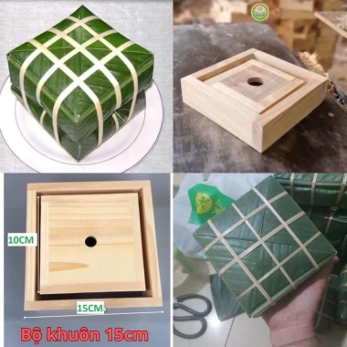 Set 2 khuôn làm bánh chưng thông minh tự nhiên - Tiện lợi, giá chỉ 49.500 VND