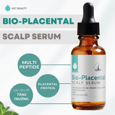 Set 2 lọ Serum Dưỡng Nang Tóc & Da Đầu Bio-Placental 30ml - 259.000, mọc tóc nhanh 4