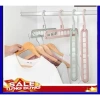 Sét 2 Móc Treo Quần Áo Đa Năng Gập Gọn Nhựa PVC Cao Cấp - Tiết Kiệm Không Gian, Giá 10.000