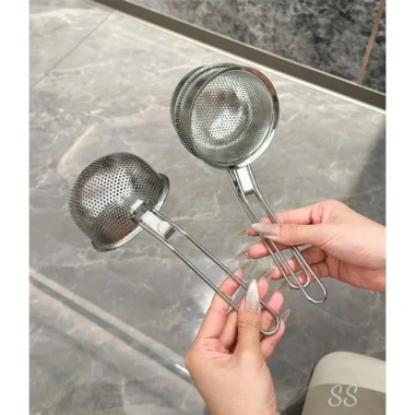 Set 2 Muôi Thìa Nhúng Lẩu Vuông Inox 304 - Quai Cài Nồi Tiện Lợi, Giá 69.999₫