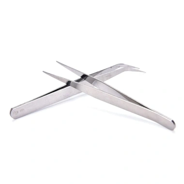 Set 2 nhíp thép không gỉ - Dụng cụ sửa chữa trang điểm, giá ưu đãi 10.010₫ 2