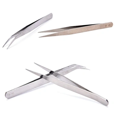 Set 2 nhíp thép không gỉ - Dụng cụ sửa chữa trang điểm, giá ưu đãi 10.010₫ 4
