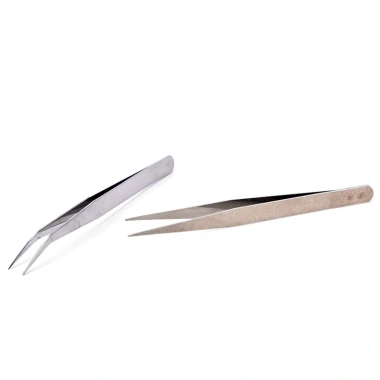 Set 2 nhíp thép không gỉ - Dụng cụ sửa chữa trang điểm, giá ưu đãi 10.010₫ 5