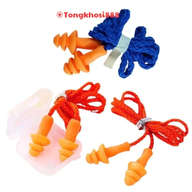 Set 2 nút bịt tai mềm mại chống ồn, chống thấm nước - hộp tongkhosi888 giá 9.998 VND